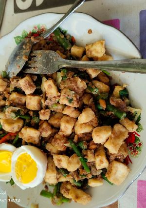 Foto resep Menu diet Sehat "Pecel Nabati Sayuran"