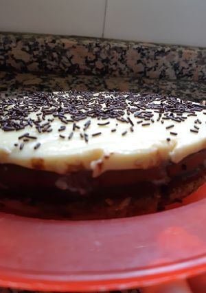 Una foto de Tarta 3 chocolates