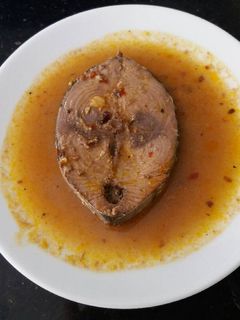 Hình của món Cá ngừ kho.