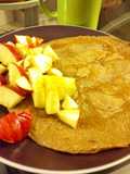 Panqueques de avena (mix harina integral)