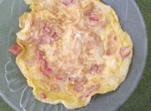 Foto resep Telur dadar masako #olahantelur
