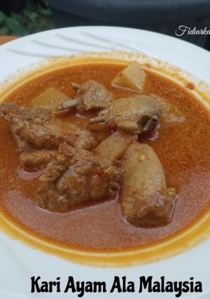 Foto resep Kari Ayam Ala Malaysia