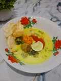Soto Betawi (kuah susu dan santan)