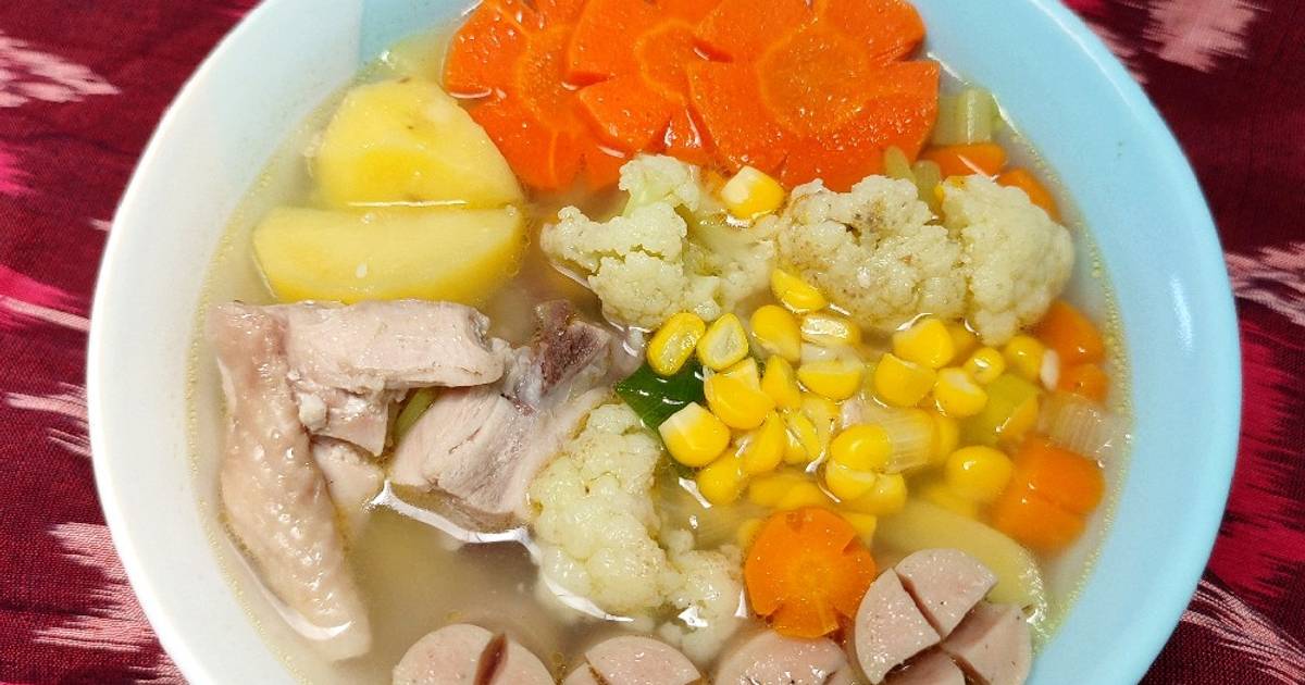 26.307 resep sop ayam enak dan sederhana ala rumahan Cookpad