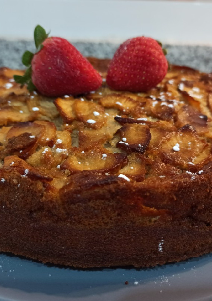 Una foto de Tarta de manzana 🍎🍴
