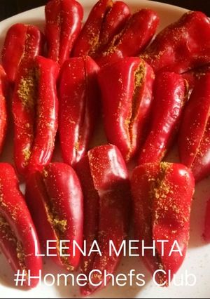 A picture of Laal Mirchi ra Achaar.