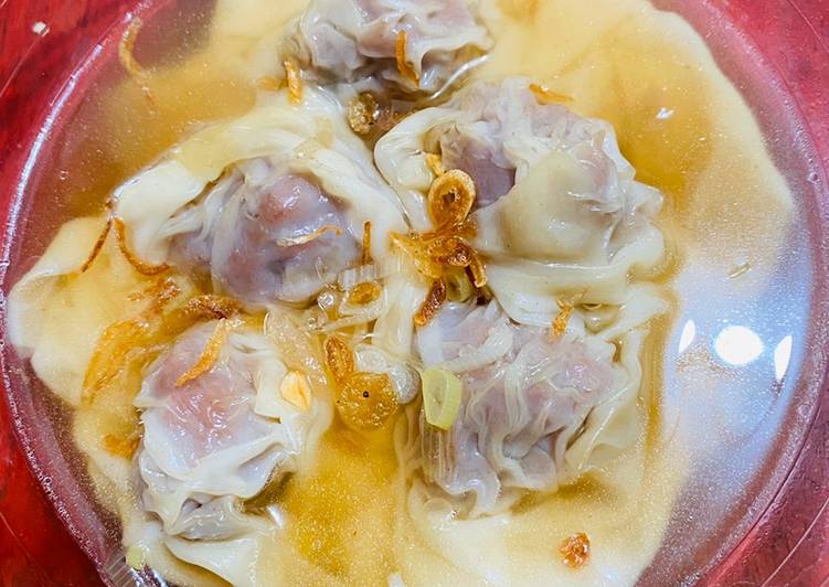 Langkah Mudah Membuat Sup Wonton, Bisa Manjain Lidah