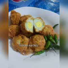 รูปของ Perkedel tahu isi telor