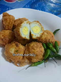 Foto resep Perkedel tahu isi telor