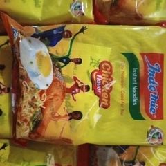 Indomie with fried eggs😋 A picture of Indomie with fried eggs😋.