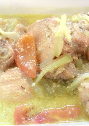 Foto resep Gulai Ayam Labu Siam