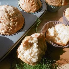 Feta Cheese & Dill Muffins A picture of Feta Cheese & Dill Muffins.