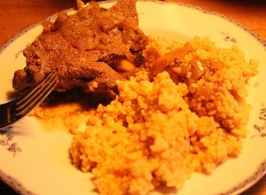 Una foto de Almuerzo pichi-chí-bulgur