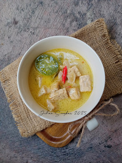 Foto resep 0. sayur tempe tahu kuah santan