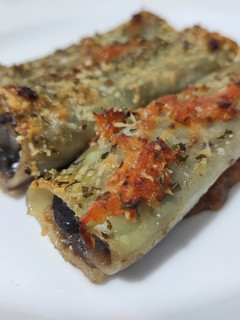 Una foto de Canelones de frijoles y espinacas