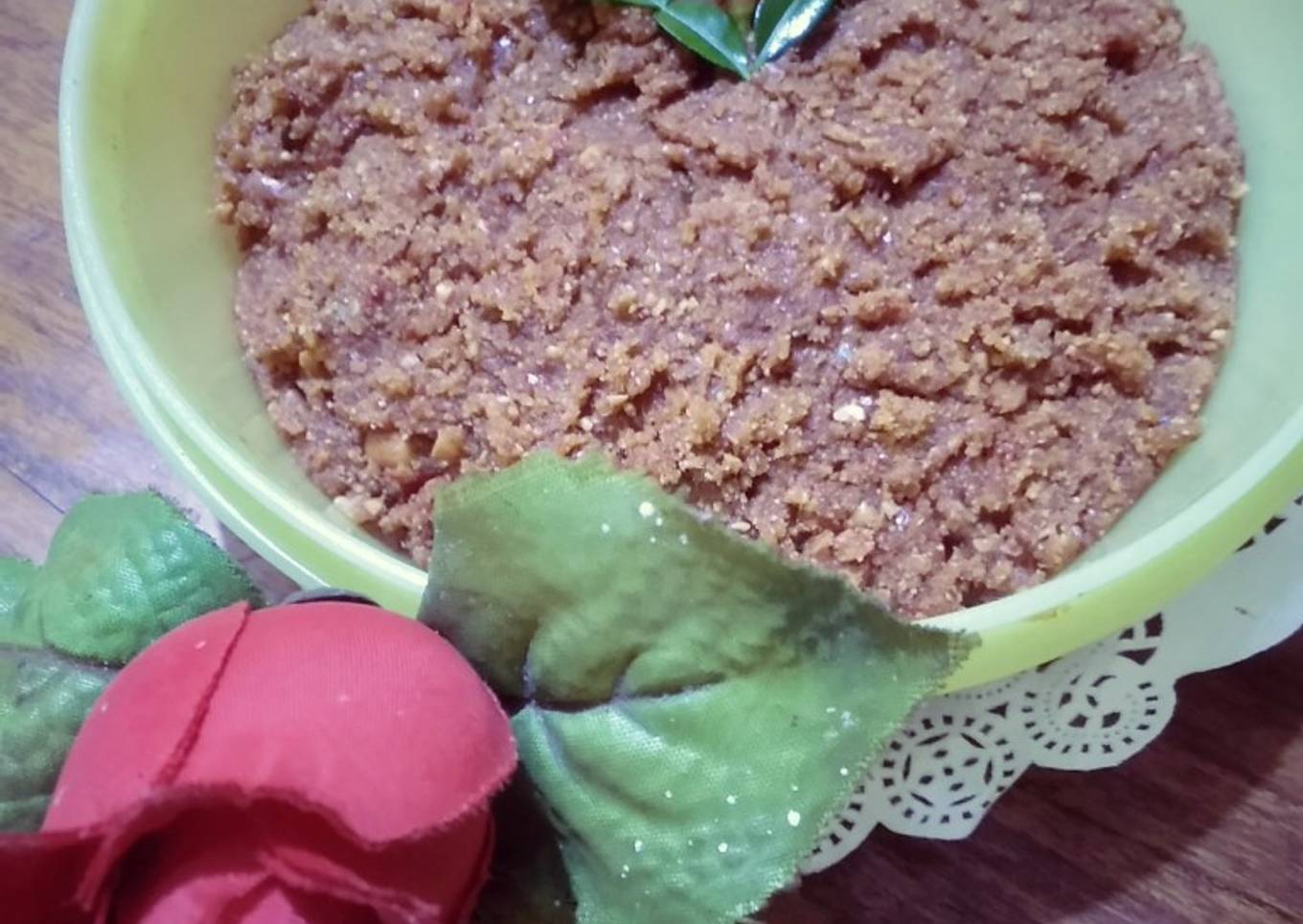 Bumbu pecel rumahan lembut