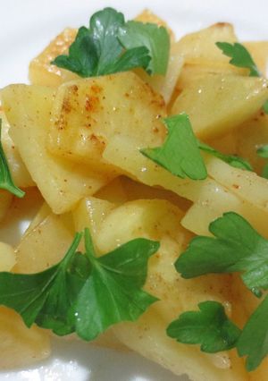 Foto principal de Patatas al horno con Agua de Mar