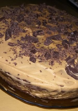 Una foto de Torta moca☕