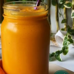 A picture of Golden Smoothie For Winters With Raw Turmeric.