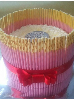 Foto resep Cake ultah pocky