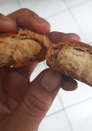Foto resep Pia almond keju lowcarb #trial1