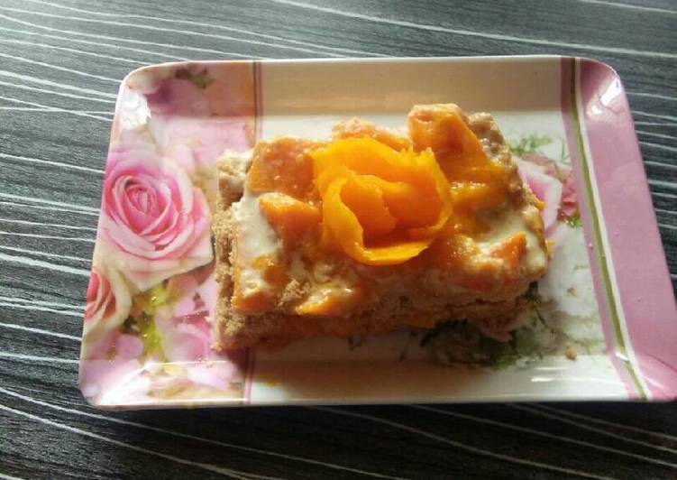 Easiest Way to Special At Home Mango pudding