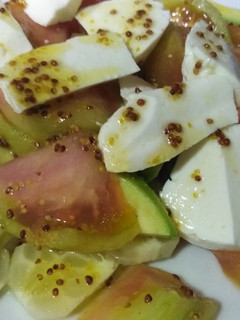Una foto de Ensalada con vinagreta de mostaza