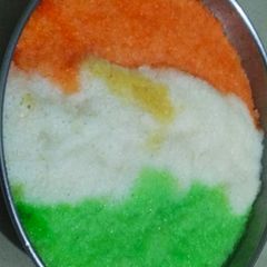 Tricolor Plate Idli A picture of Tricolor Plate Idli.