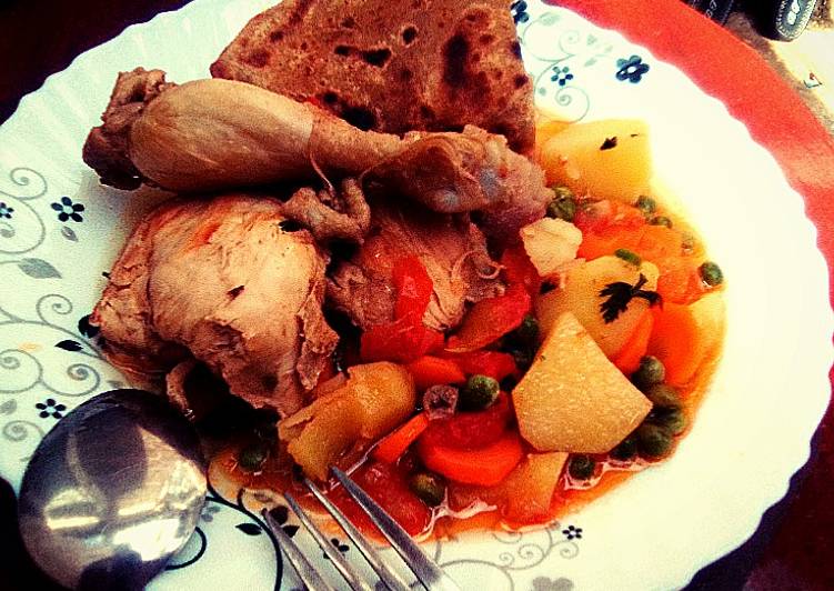 Step-by-Step Guide to Make Super Quick Homemade African Chicken Stew #festivedishcontest