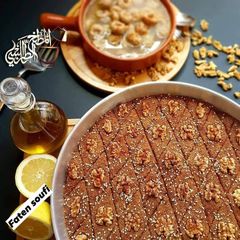 A picture of #Kibbet_raheb/ monk's kibbe strew:.