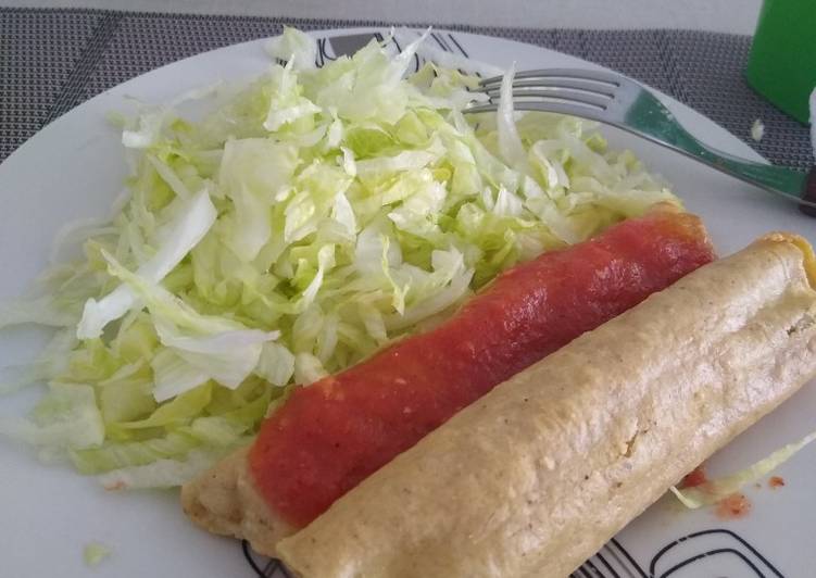 Taquitos dorados de Papa!!!!