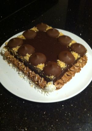A picture of Chocolate cake !.