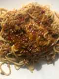 Spaguettis con tuco