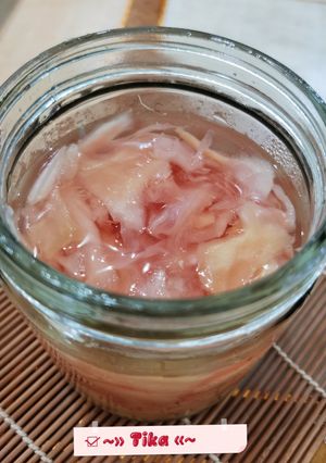 Foto resep 57.Gari Acar Jahe Jepang