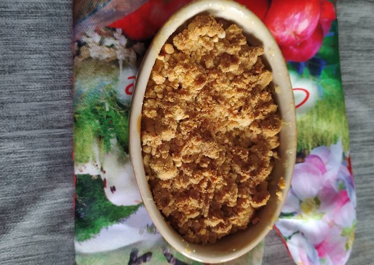 Steps to Make Homemade Crumble
