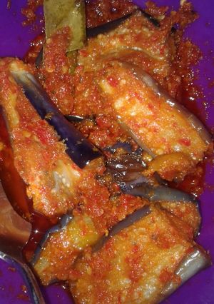 Foto resep Balado terong ungu