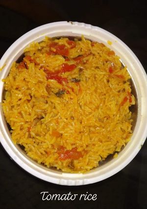 A picture of Tomato rice.