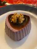 Panna Cotta with Radicchio and Balsamic Vinegar