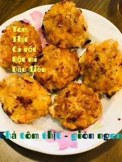 Hình của món Chả tôm thịt - giòn ngon.