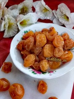 عکسی از دستور آلوچه خشک
