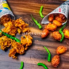 A picture of Crispy Onion Pakoda.