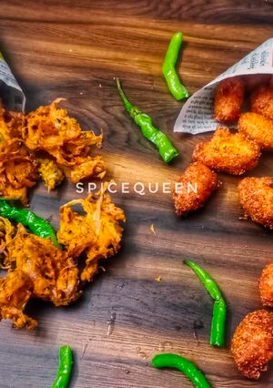 A picture of Crispy Onion Pakoda.