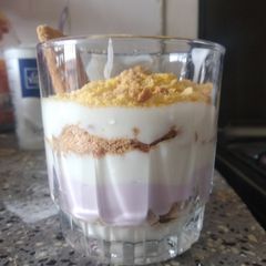 A picture of Homemade parfait.