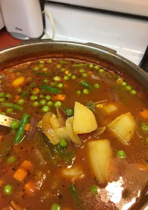 A picture of Vegetable Soup.