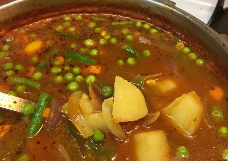 Recipe of Homemade Vegetable Soup