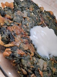 عکسی از دستور بورانی اسفناج