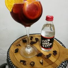 A picture of Hibiscus drinks.