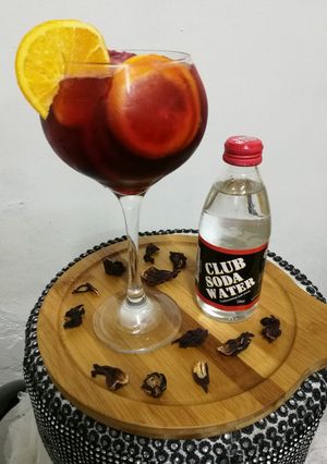 A picture of Hibiscus drinks.