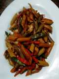 Chop suey de cerdo a mi estilo