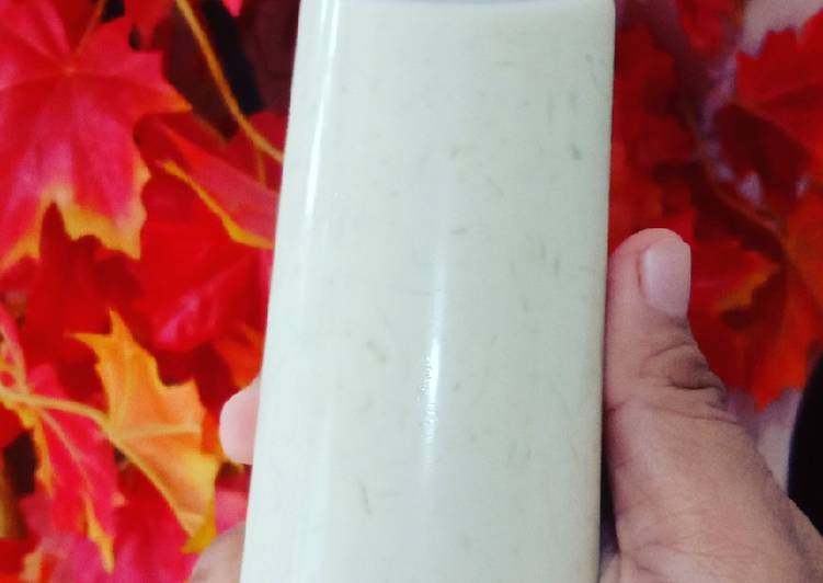 Resep Korean banana ice milk, Enak